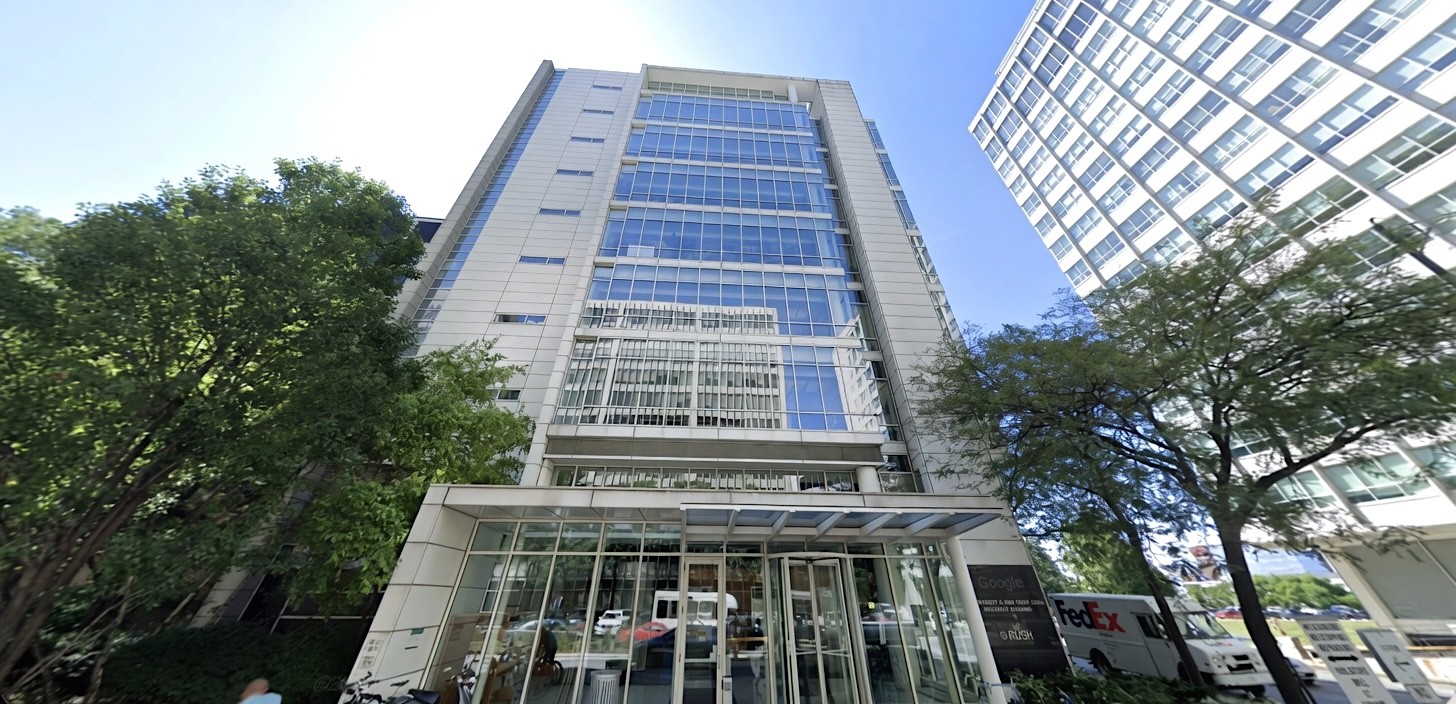 The Cohn Research Building on the Rush University Medical Center campus