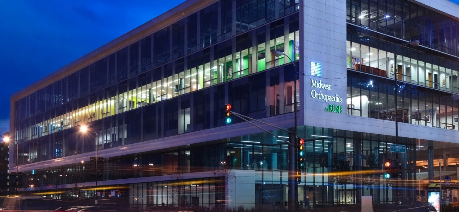 Sofija and Jorge O. Galante Orthopedic Building at Rush University Medical Center in Chicago